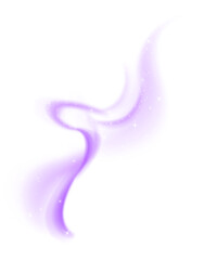 Purple Light Swirl