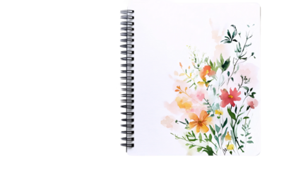 Stylish Blossom Notebook
