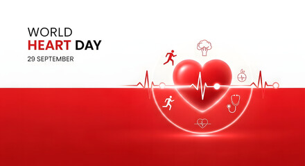 Heartbeat and Cardio Awareness Vector