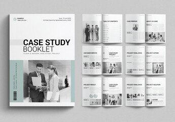 Case Study Booklet Template