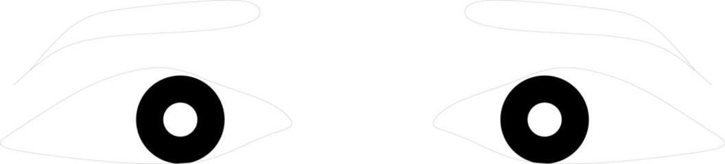 vector illustration of a white car paper boader  frame animation motion .