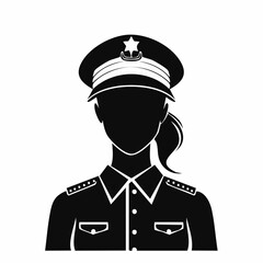 British Soldier Silhouette Images vector isolated on white background.