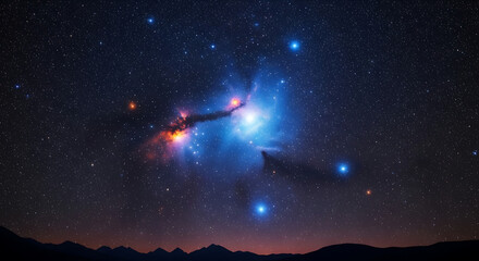 Naklejka premium stars in space