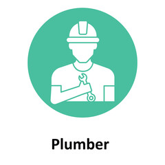  plumber Vector Icon which can easily modify or edit