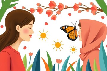 Spring's gentle embrace