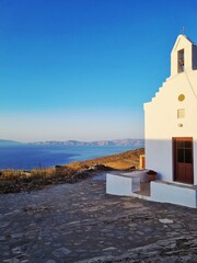 church on Syros island Greece