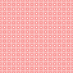 Seamless pattern. Circles ornament. Ethnic background. Dots wallpaper. Mosaics motif. Geometrical backdrop. Circle shapes digital paper. Embroidery figures web designing. Textile print. Vector art