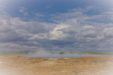 Beeindruckende Geysir in Island /Einzigartige Landschaft