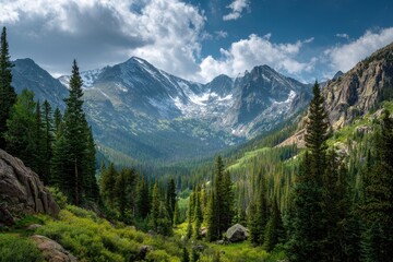 Spectacular scenery of Colorado s peaks