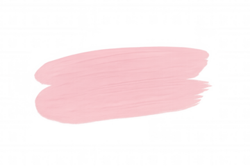 Pink brush stroke creating a vibrant and textured design element, perfect for adding a pop of color to various creative projects