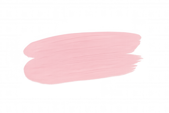 Pink brush stroke creating a vibrant and textured design element, perfect for adding a pop of color to various creative projects