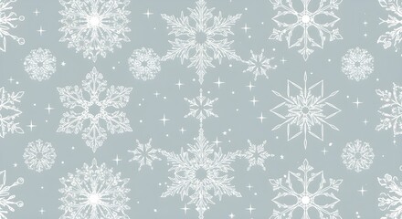 Tarjeta de Navidad azul con copos de nieve blancos Ilustración de vector EPS10