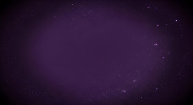 Abstract dark purple background with subtle light particles and elegant vignette effect.