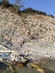 nature, sea, rocks, mountains, cape, summer
