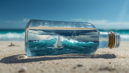 A storm in a glass bottle