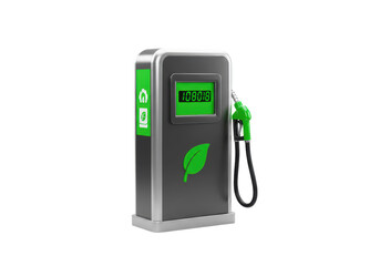Isolated Eco-Friendly Alternative Fuel Gas Pump Station with Nozzle, for Renewable Energy
