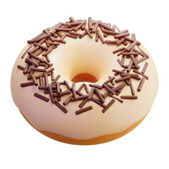 Sweet Donuts 3d illustration