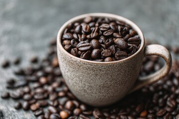 Fototapeta premium Beans in cup