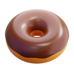 Sweet Donuts 3d illustration