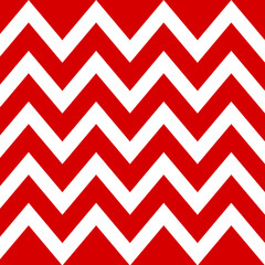 red chevron pattern