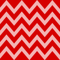 red chevron pattern