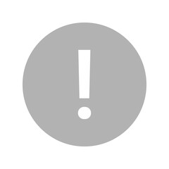 Exclamation mark, Attention sign. Danger sign, Caution warning signs, black warning sign, alert sign