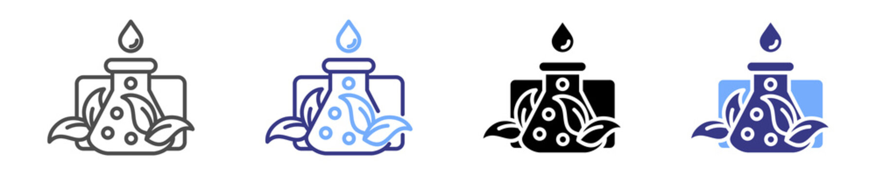 paraben free icon set multiple style