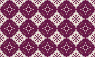 This seamless damask purple and white fabric pattern is perfect for textiles, upholstery, curtains, tablecloths, pillow covers, fashion design, and elegant interior or home decor projects.