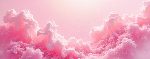 Fototapeta premium A dreamy, pastel pink background perfect for beauty product displays, cosmetic ads, or feminine branding Soft, ethereal texture adds a touch of elegance , rose, pale