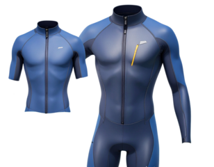 3D Render Windsurfing Wetsuit PNG