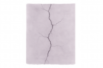 Fractured white surface symbolizing shattered trust, revealing deep emotional vulnerability against transparent backdrop