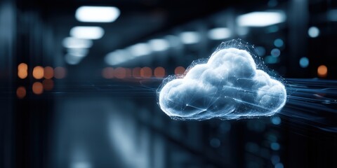 Cloud Computing Digital Visualization in Data Center, Concept for Network Solutions and Connectivity