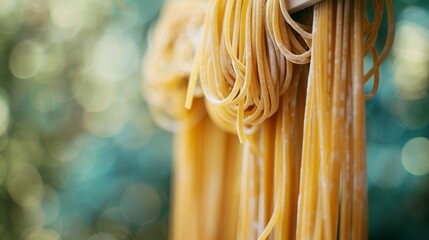 Efficient industrial pasta production line for high volume manufacturing and quality control