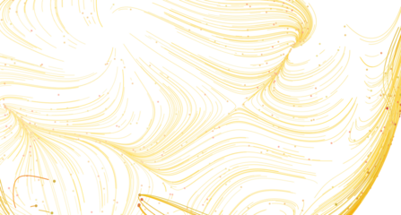 Elegant gold lines and dots on white. Perfect for luxury, beauty, or technology designs.