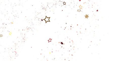 A Shower of Golden Stars: Captivating 3D Illustration Takes You to a Celestial Realm