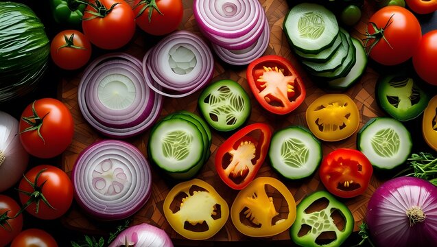 A seamless texture pattern of colorful Easter eggs in red and yellow for a sweet holiday dessert design