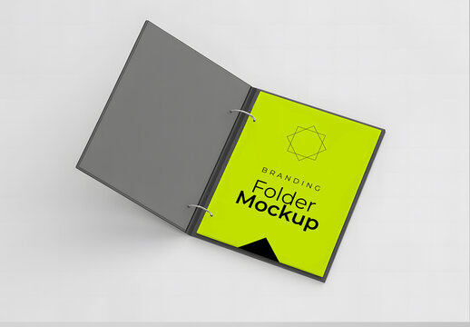 Hardcover Folder Mockup