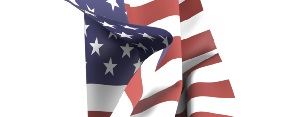 High-quality image of an American flag waving proudly. Perfect for patriotic themes.