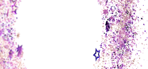 Sparkling festive background with purple and pink glitter stars. Perfect for celebrations!