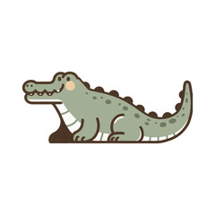 
crocodile illustration design