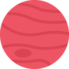 Red Cosmic Planet Sphere