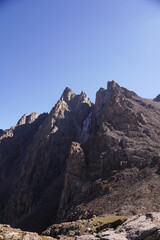 Fototapeta premium mountain landscape with blue sky