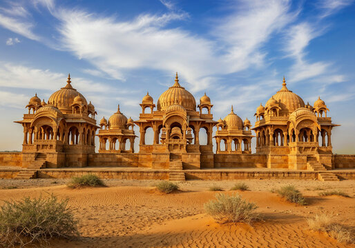 Bada Bagh Cenotaphs Jaisalmer