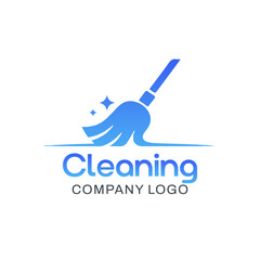 Housekeeping Cleaning Company Vector Logo