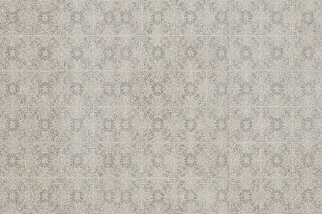 Close-up of decorative tile surface with intricate designs for home and kitchen walls