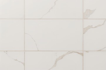 Overhead perspective of a white ceramic tile used in bedroom design
