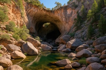 Discover the Unique Geological Formation at Tonto Natural Bridge Park