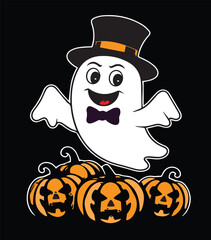 Fun Halloween Pumpkin Trick or Treat Background