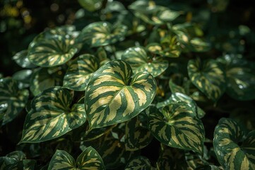 Fototapeta premium These are the foliage of Epipremnum aureum