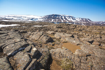 Putorana Plateau landscape. Russia, Krasnoyarsk region